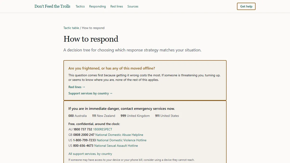 Don't Feed the Trolls — Reply, Document, or Walk Away: A Moderator's Field Guide