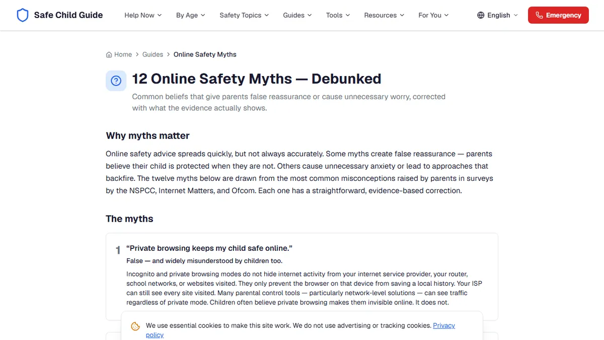 5 Parental Control Myths That Give Parents False Confidence