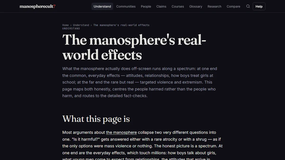 Manosphere Cult — Should You Pay for a Manosphere Guru Course? A Decision Guide