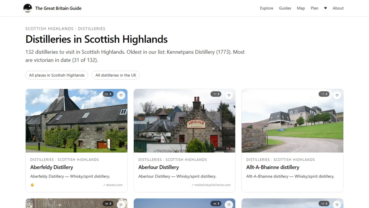 The Great Britain Guide — The Scottish Highlands Distillery Trail: A Beginner's Guide