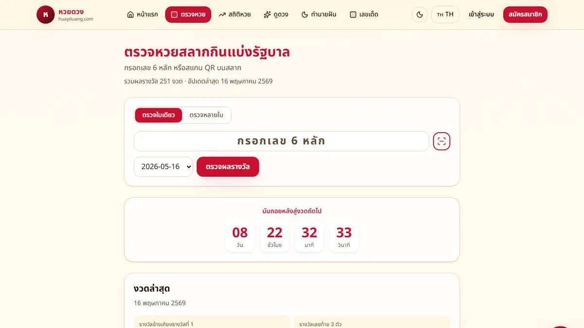 HuayDuang — The Thai Government Lottery: A Complete Beginner's Guide