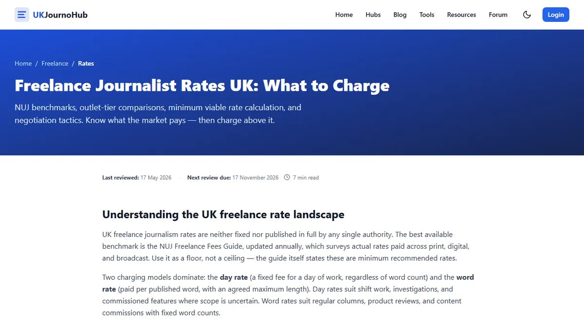 UK Journo Hub — Stop Underselling Yourself: Rate Negotiation Tactics for UK Freelancers