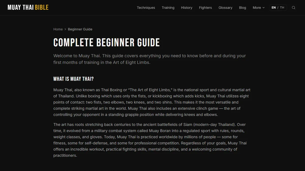 Why Most Muay Thai Beginners Quit in the First 8 Weeks — And How to Survive That Window